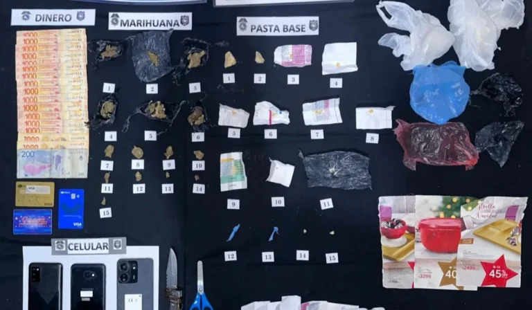 Desmantelan búnker de drogas en El Carmen con un detenido