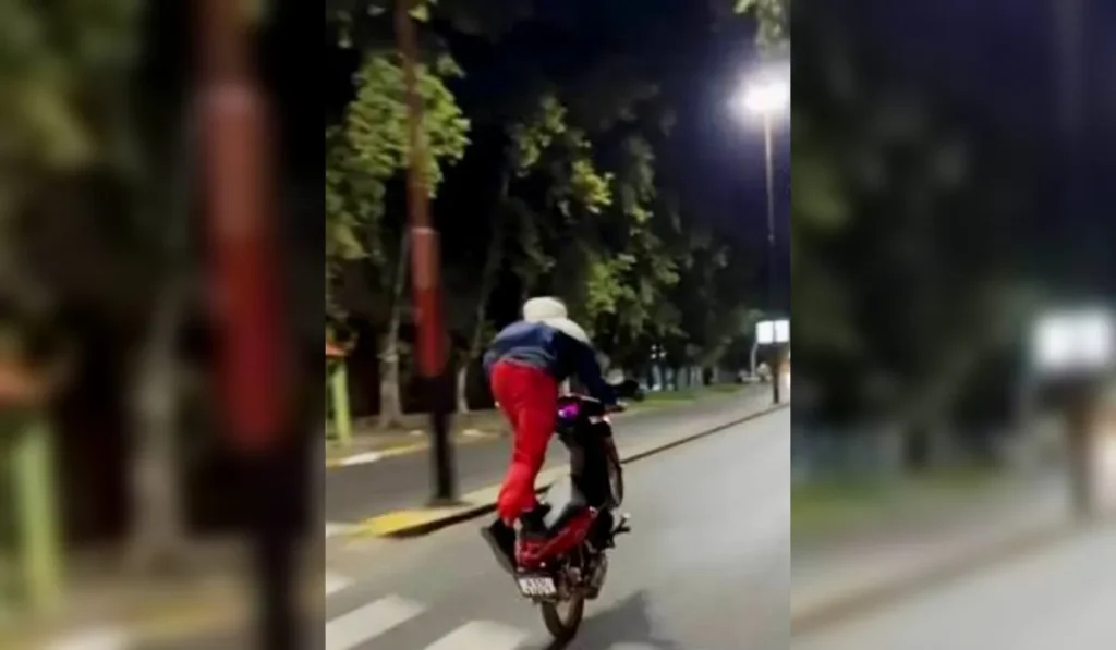 Dos menores demorados por realizar picadas en motocicleta sin documentación en San Pedro