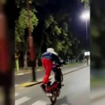 Dos menores demorados por realizar picadas en motocicleta sin documentación en San Pedro