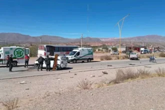 Fuerte choque en la Ruta 9 a la altura de Humahuaca