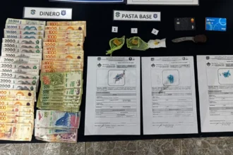 Operativo contra el narcomenudeo en El Carmen: detención y secuestro de cocaína
