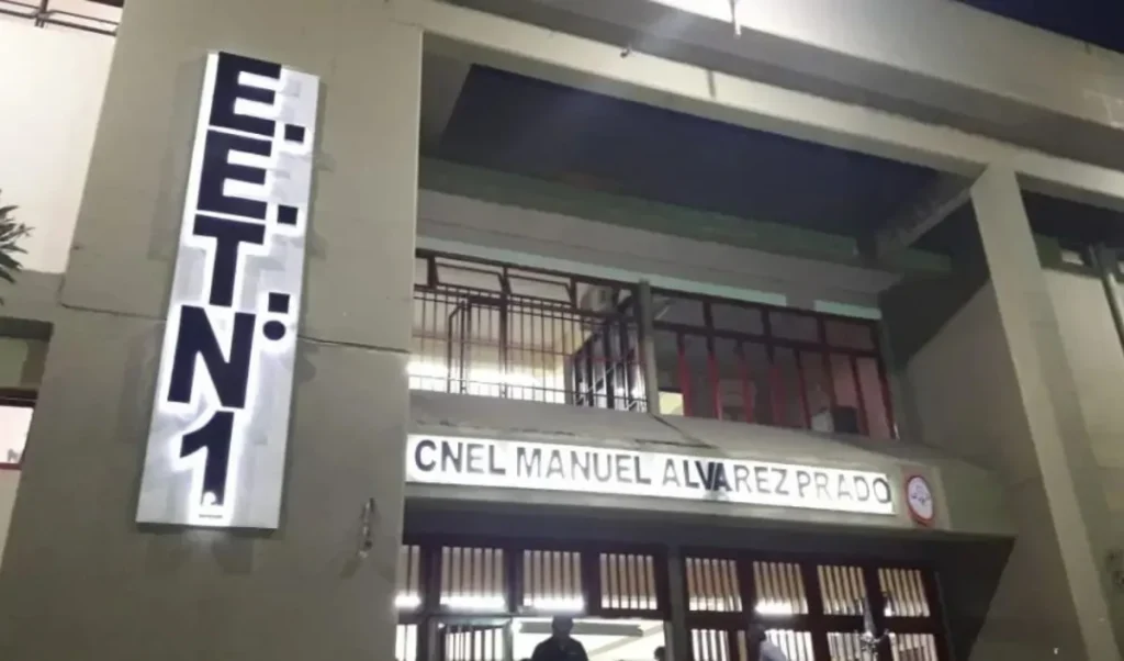 Hallazgo de arma blanca en escuela técnica de San Pedro