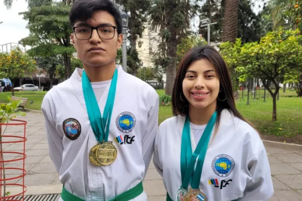 El taekwondo jujeño triunfó en la Patagonia con medallas en Chubut