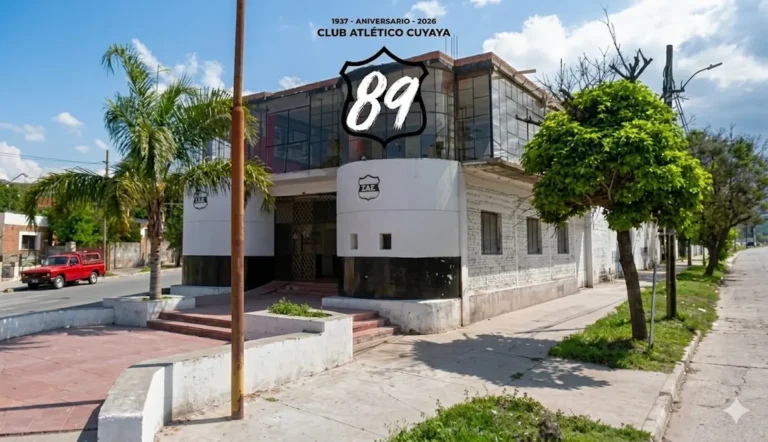 El Club Atlético Cuyaya conmemoró su 89 aniversario