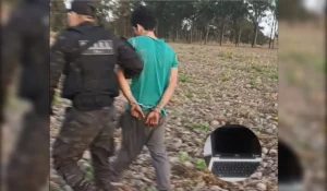 Detención en Monterrico: pareja agredió a remisero y portaba computadora robada