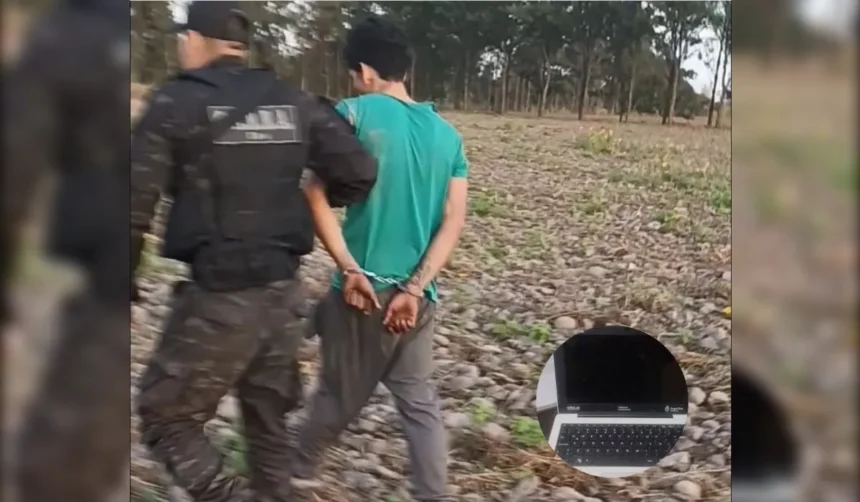 Detención en Monterrico: pareja agredió a remisero y portaba computadora robada