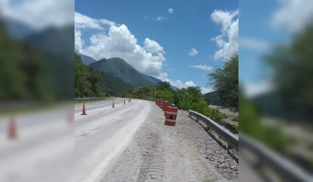 Estado de las rutas en Jujuy: derrumbes, baches y desvíos de tránsito
