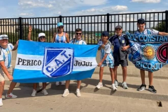 Jujeños presenciaron el recital de Messi en la goleada de Argentina ante Argelia