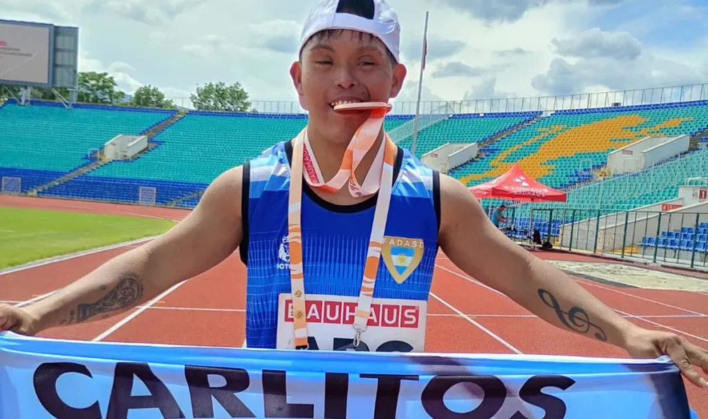 Carlos Isasmendi logró la medalla de bronce en el Mundial de Atletismo Adaptado