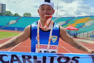 Carlos Isasmendi logró la medalla de bronce en el Mundial de Atletismo Adaptado