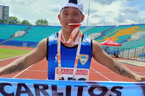Carlos Isasmendi logró la medalla de bronce en el Mundial de Atletismo Adaptado