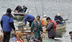 Concurso de pesca en el Dique Las Maderas convocó a los mejores pescadores
