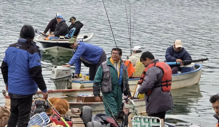 Concurso de pesca en el Dique Las Maderas convocó a los mejores pescadores