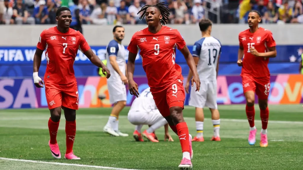 Suiza goleó 4 a 1 a Bosnia en la segunda fecha del Mundial 2026