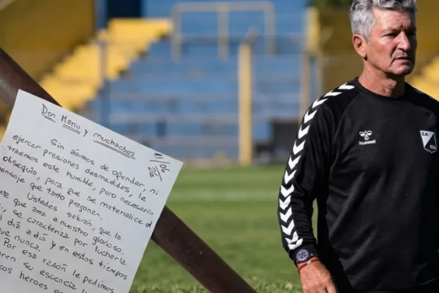 Mensaje amenazante a Mario Sciacqua en Central Norte por crisis deportiva