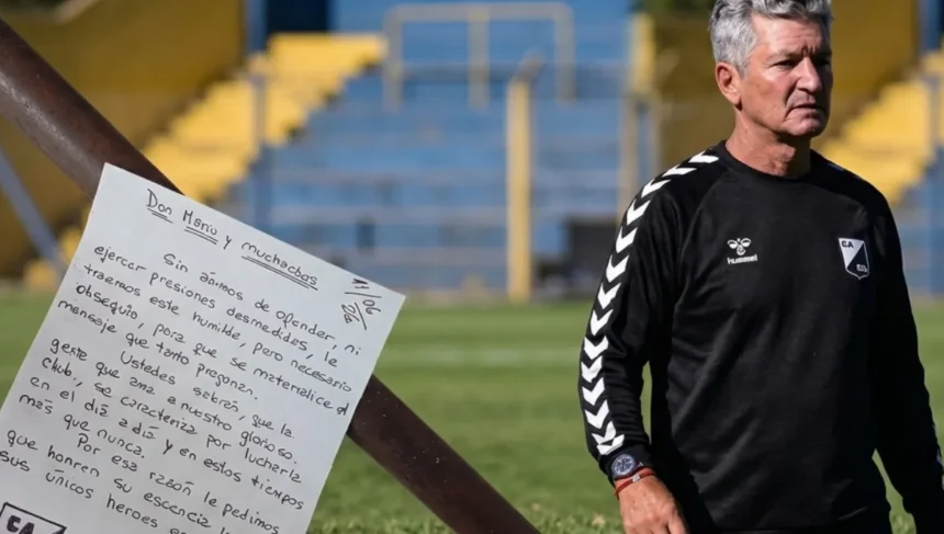 Mensaje amenazante a Mario Sciacqua en Central Norte por crisis deportiva