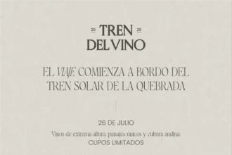 El Tren del Vino: nueva experiencia enoturística en el Tren Solar