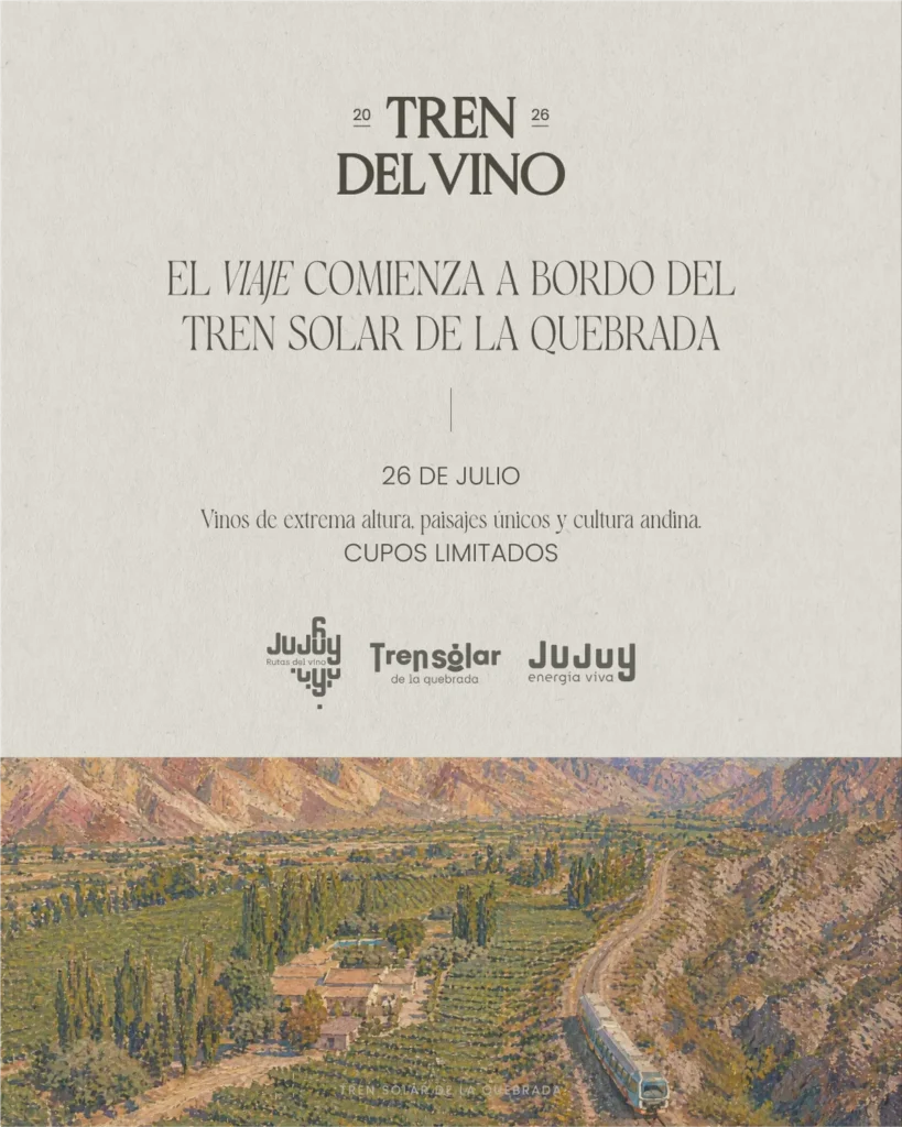 El Tren del Vino: nueva experiencia enoturística en el Tren Solar