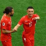 Suiza se impone ante Canadá con marcador de 2 a 1 y avanza como líder del Grupo B