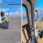 Rescate aéreo en San Bernardo: trasladaron a paciente grave en helicóptero