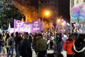 Multitudinaria marcha Ni Una Menos en Jujuy contra la violencia de género
