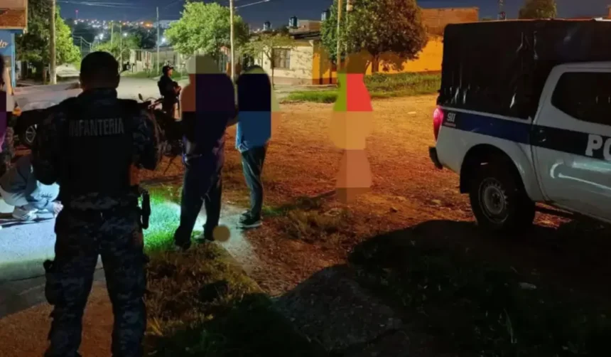 Investigan violento intento de robo en Alto Comedero tras hallazgo de moto robada