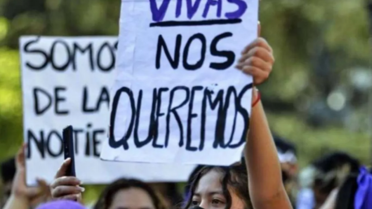 La marcha Ni Una Menos se moviliza en Jujuy contra la violencia de género