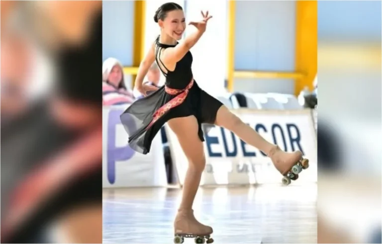 Selene Miy logró el segundo puesto en el Campeonato Clausura de patín artístico
