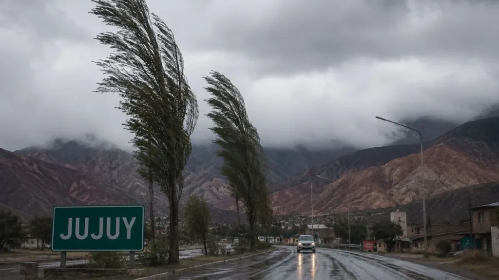 Alerta naranja por viento Zonda en Jujuy y Salta: el SMN detalla el cronograma
