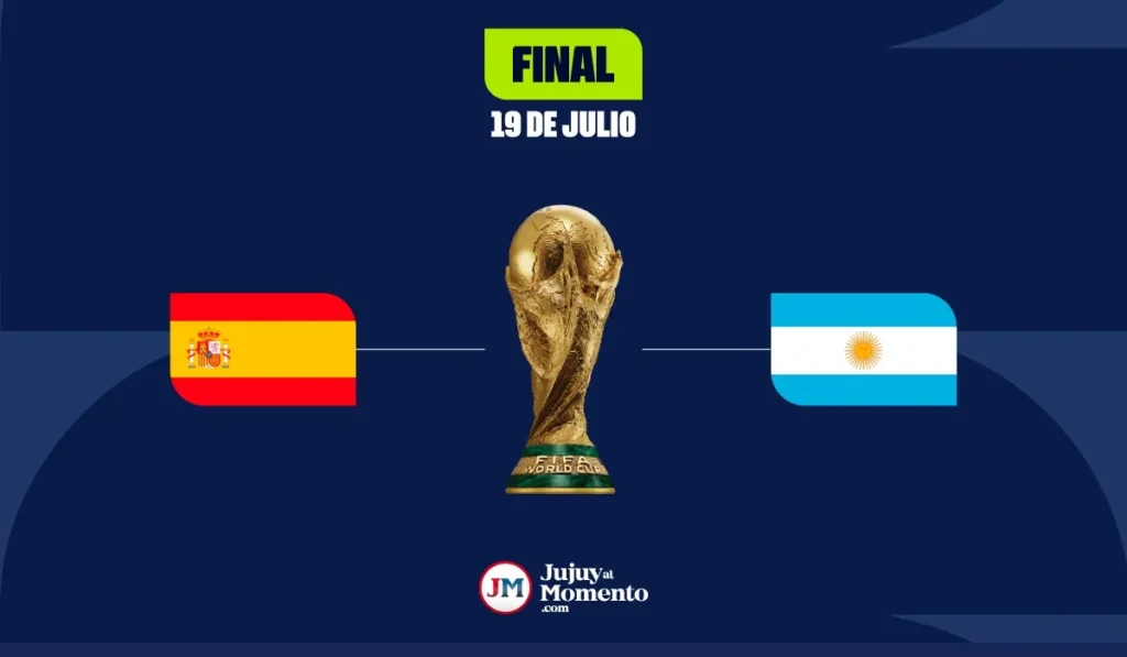Argentina vs España: la final del Mundial 2026 se jugará el domingo 19 de julio