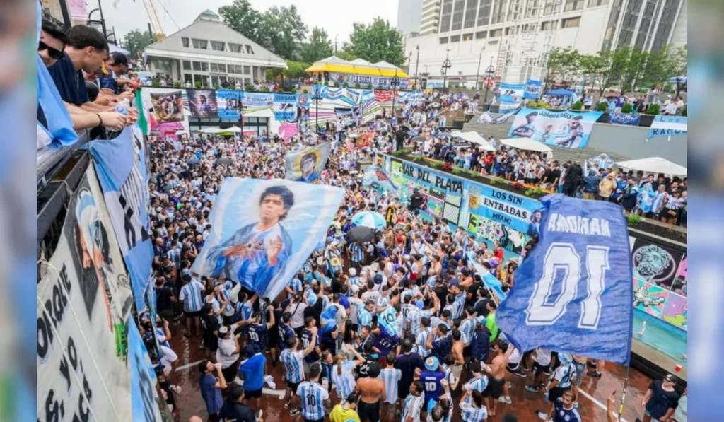 Argentinos varados en EE.UU. y reventas imposibles horas antes de la final