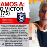 Buscan a Víctor Janco, de 75 años, desaparecido en barrio Mariano Moreno