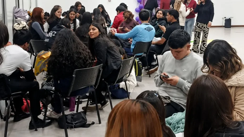 Campaña contra la violencia digital en la Fiesta Nacional de los Estudiantes
