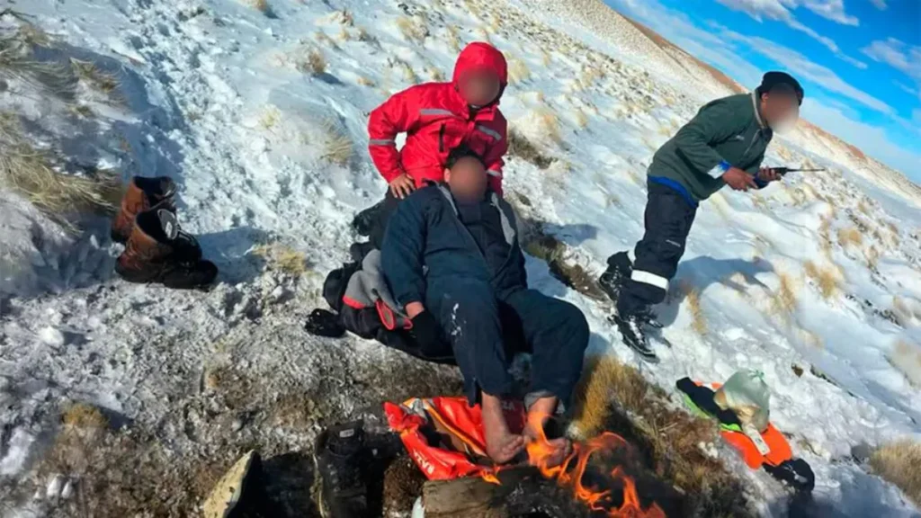 Catamarca: rescate de mineros tras tres días aislados por la nieve