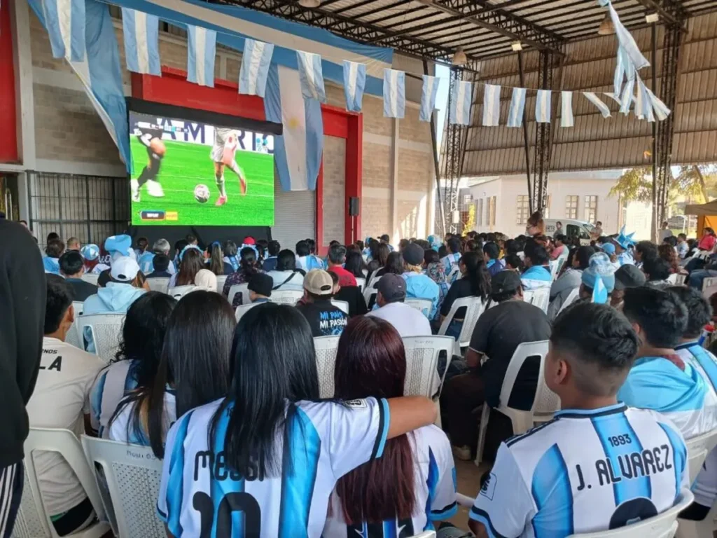 El barrio Alto Comedero será el punto de aliento para la final mundialista