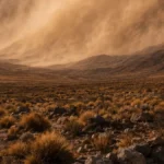 El SMN lanza alertas por viento Zonda y nieve en Jujuy