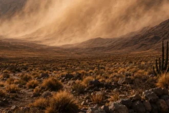 El SMN lanza alertas por viento Zonda y nieve en Jujuy