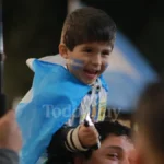 Festejos en Jujuy: las calles se llenaron tras el pase de Argentina a semifinales