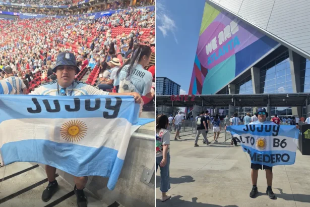 Hincha jujeño de Alto Comedero vivió la remontada de Argentina ante Egipto