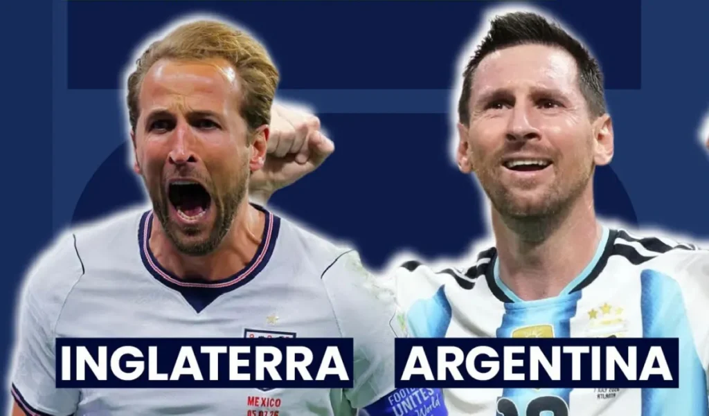 Horario y sede de la semifinal Argentina-Inglaterra