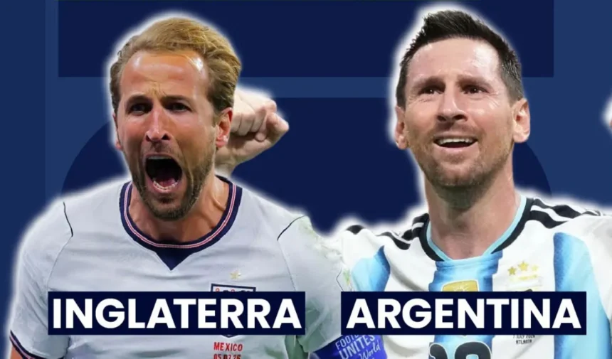 Horario y sede de la semifinal Argentina-Inglaterra