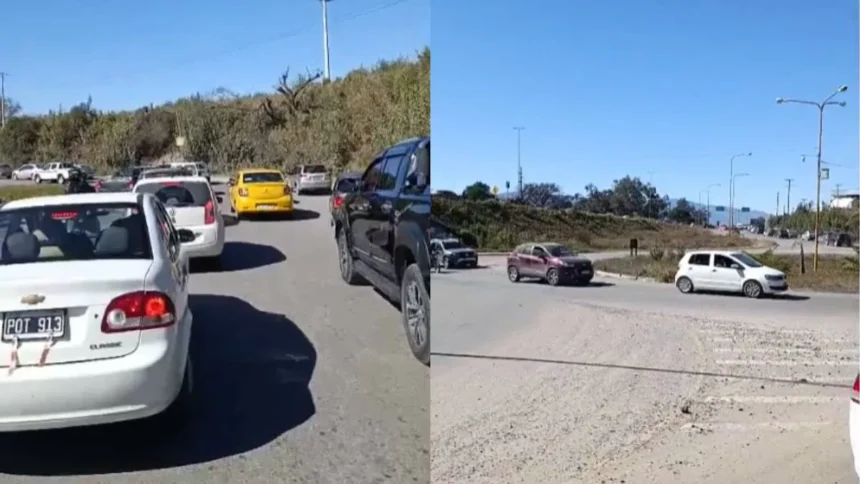 Choque en Coronel Arias: el tránsito colapsó minutos antes del partido de Argentina