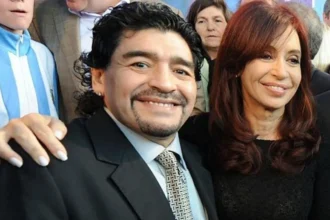 El saludo de Cristina a Maradona por sus 60 años en un video inédito que se filtró durante el juicio