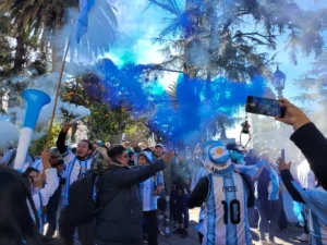 Festejos en Jujuy por el épico triunfo de la Selección Argentina sobre Egipto