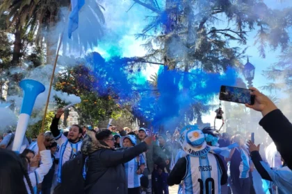 Festejos en Jujuy por el épico triunfo de la Selección Argentina sobre Egipto