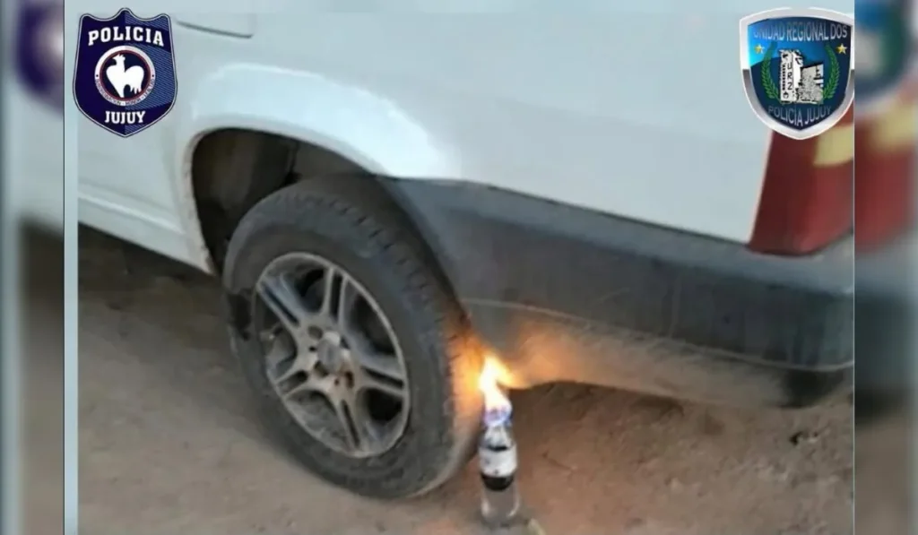 Investigan un atentado incendiario en San Pedro contra una camioneta estacionada