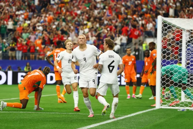 En un partido sufrido, Noruega le ganó a Costa de Marfil y pasó a 8vos