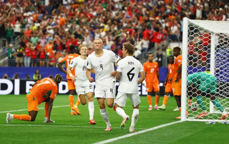 En un partido sufrido, Noruega le ganó a Costa de Marfil y pasó a 8vos