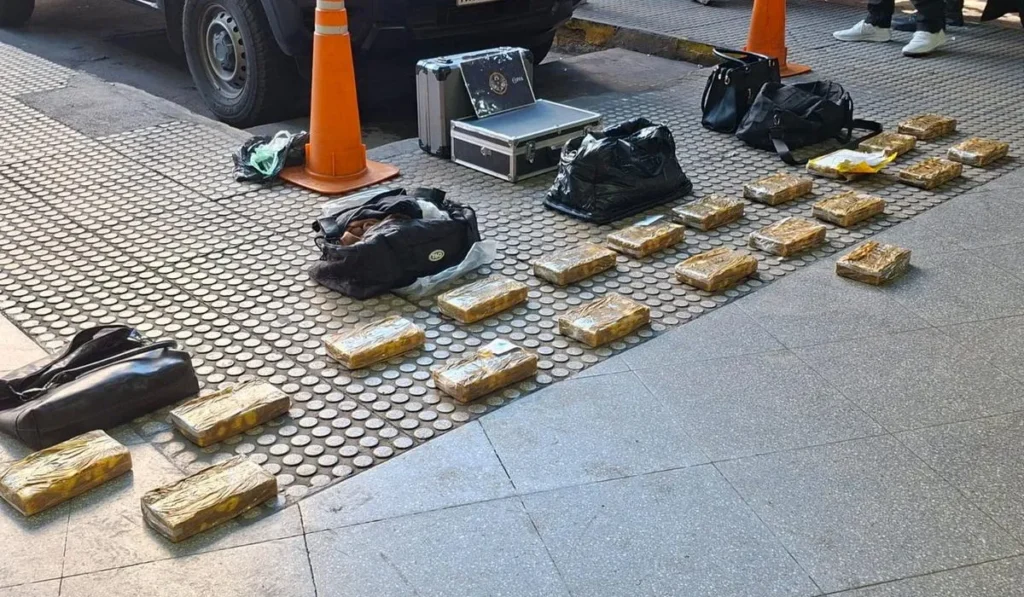 Interceptan un cargamento de cocaína en Córdoba valuado en 450 mil dólares