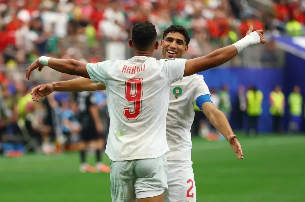 Marruecos goleó a Canadá y es el primer clasificado a 4tos de final